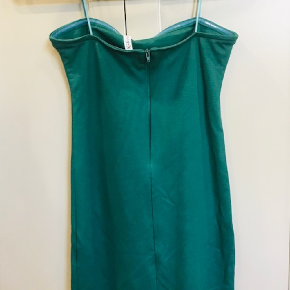 NWT Kiki Riki Dark Green Mini Dress - Small - Picture 3 of 5
